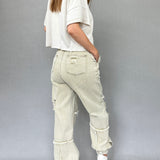 Bohemian Distressed Joggers - alldeserved.com