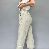 Bohemian Distressed Joggers - alldeserved.com