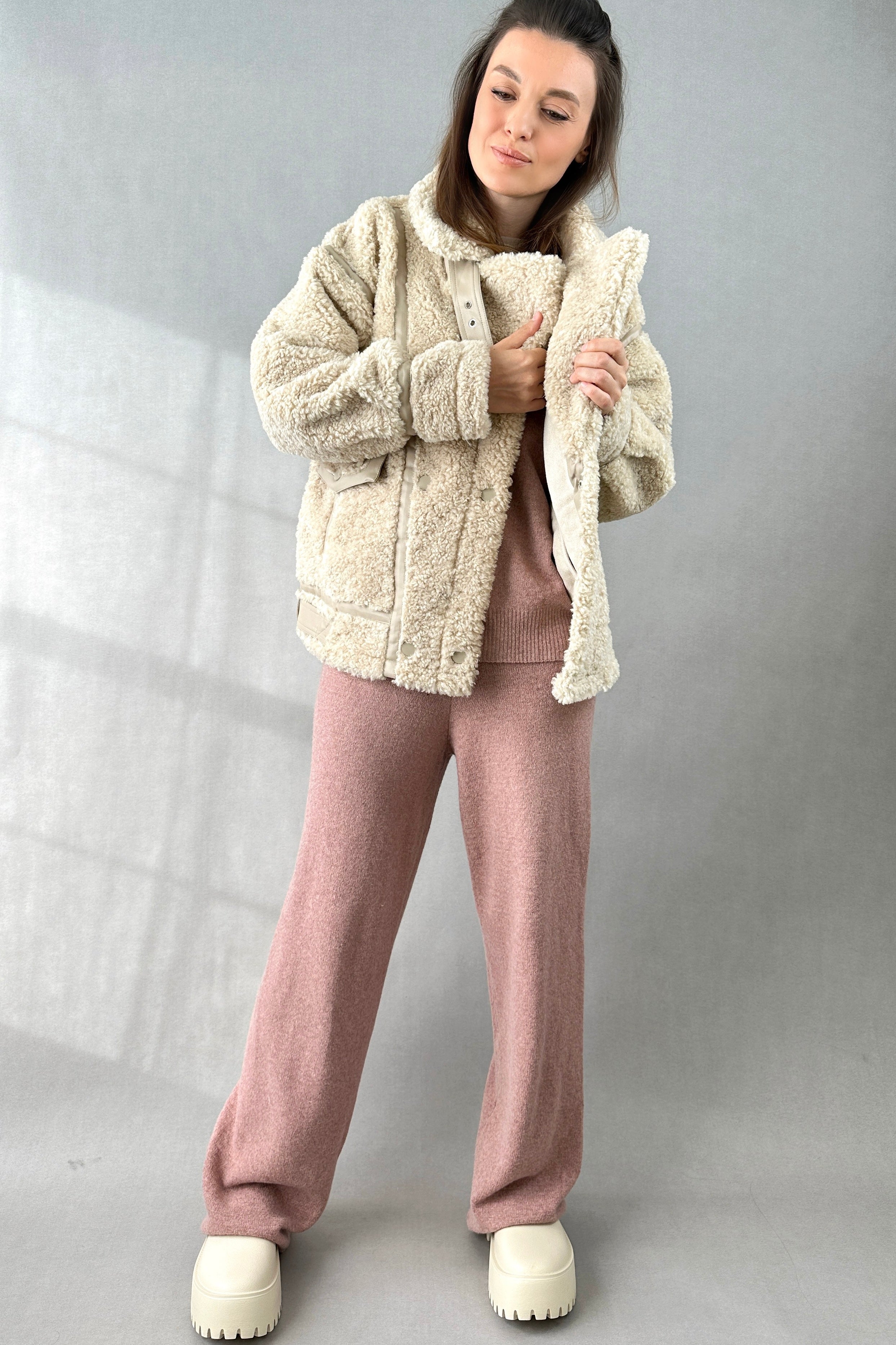 Teddy Bear Jacket Coat - alldeserved.com
