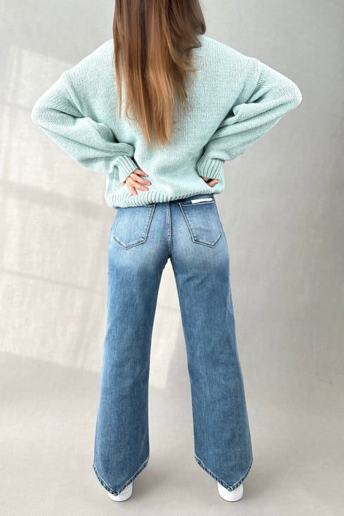 The Flood Pointed Hemline Jeans - alldeserved.com