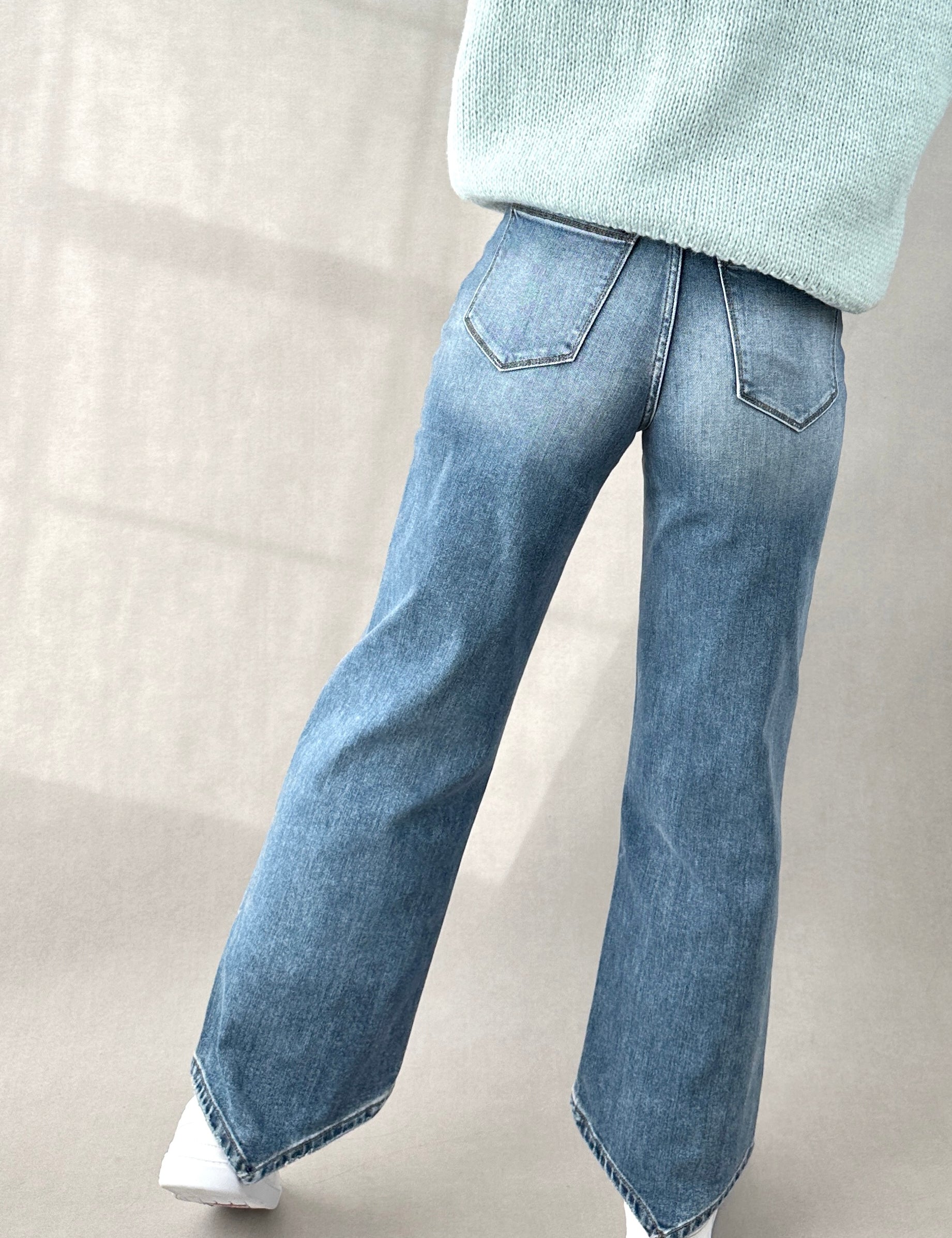 The Flood Pointed Hemline Jeans - alldeserved.com
