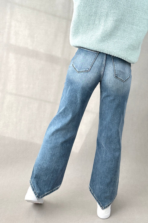 The Flood Pointed Hemline Jeans - alldeserved.com