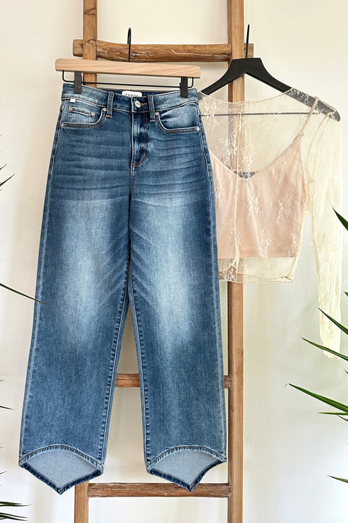 The Flood Pointed Hemline Jeans - alldeserved.com
