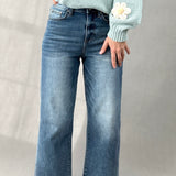 The Flood Pointed Hemline Jeans - alldeserved.com