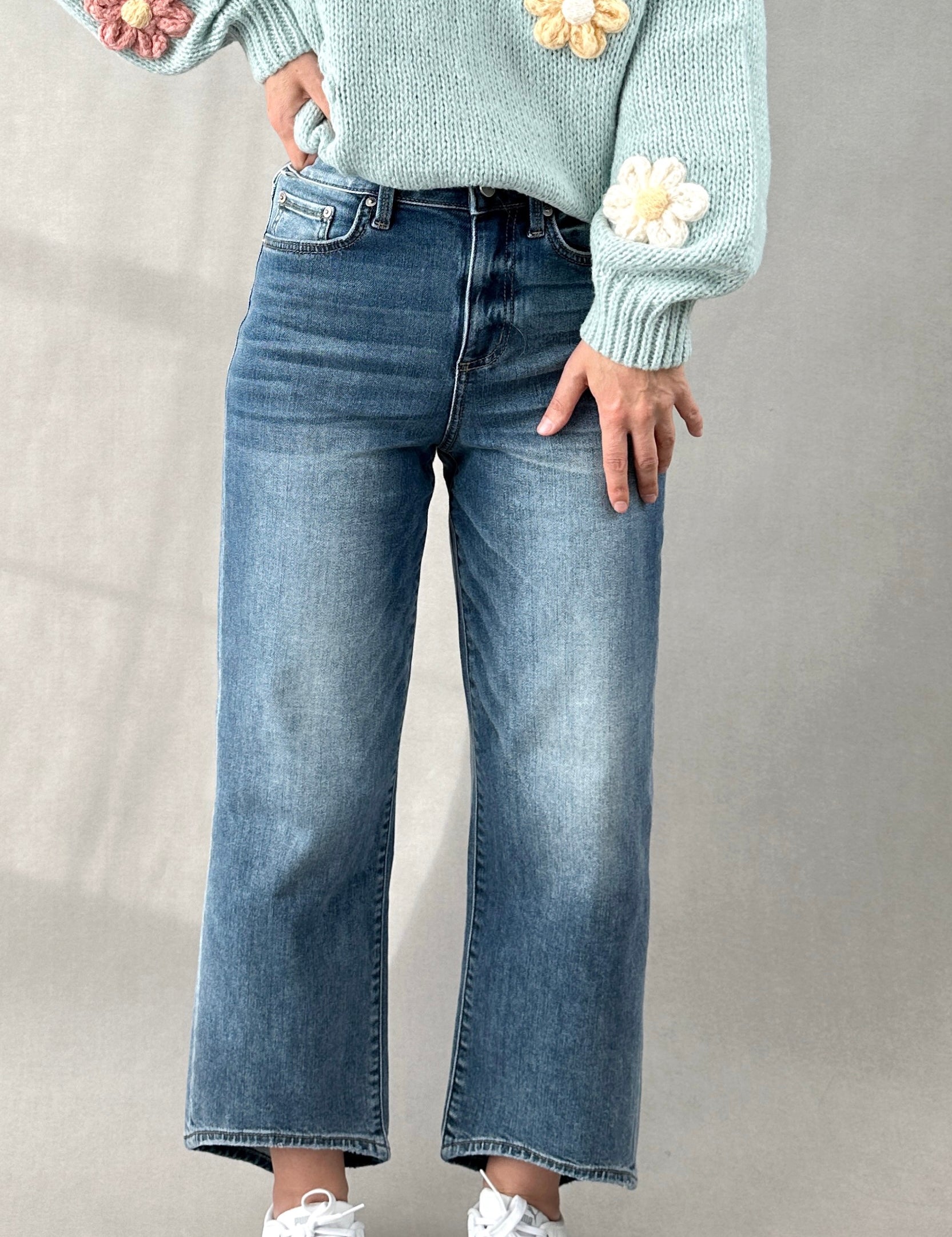 The Flood Pointed Hemline Jeans - alldeserved.com