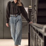 Tailor Cropped High-Rise Mom Jeans - alldeserved.com