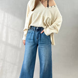 The Clover Wide-Leg Jeans - alldeserved.com