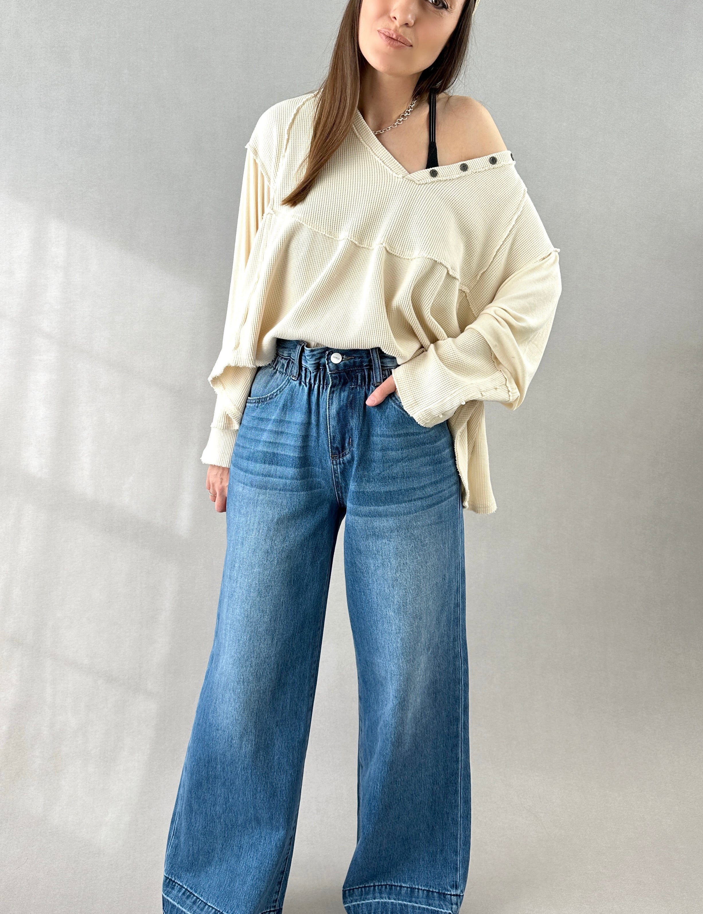 The Clover Wide-Leg Jeans - alldeserved.com