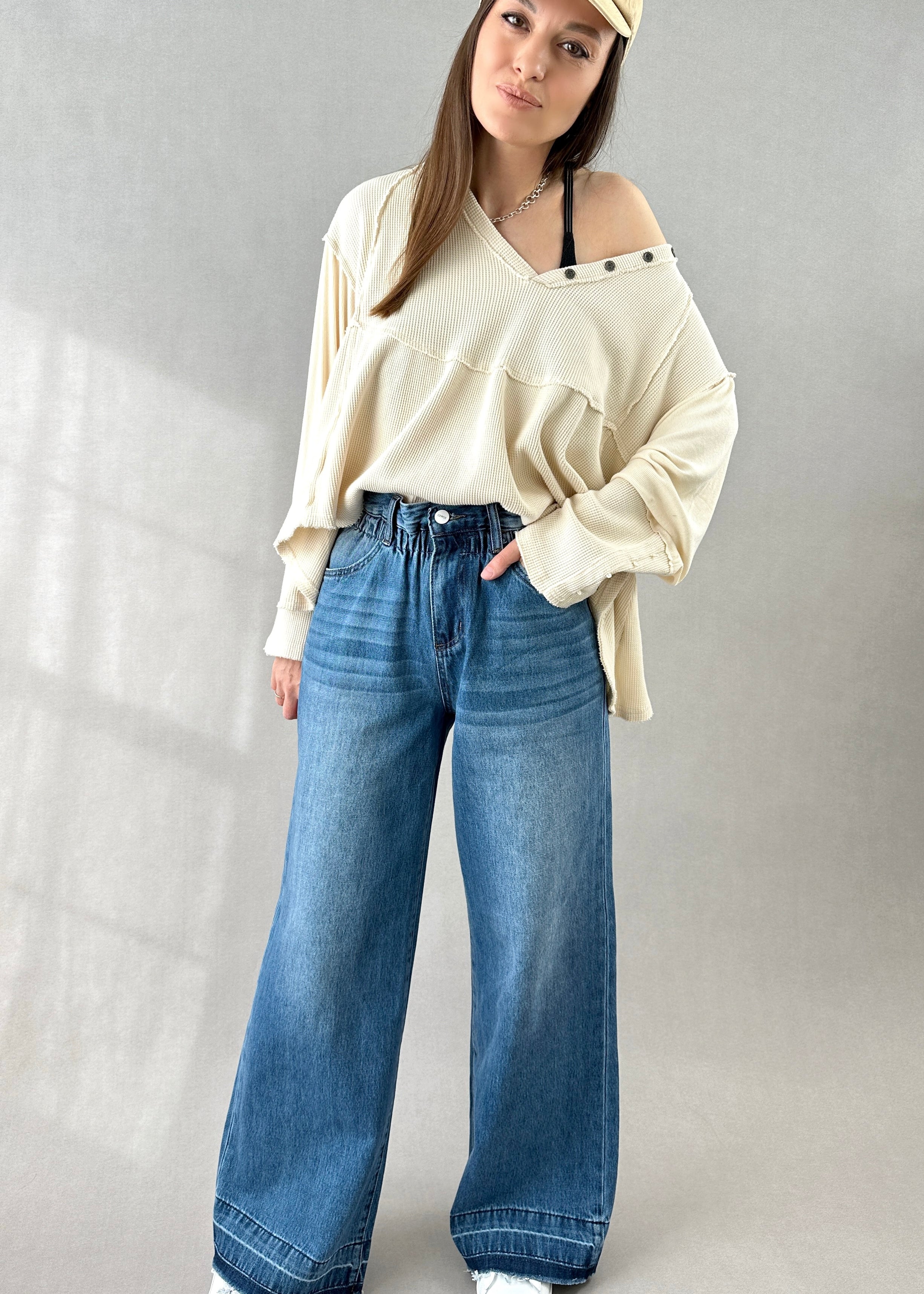 The Clover Wide-Leg Jeans - alldeserved.com
