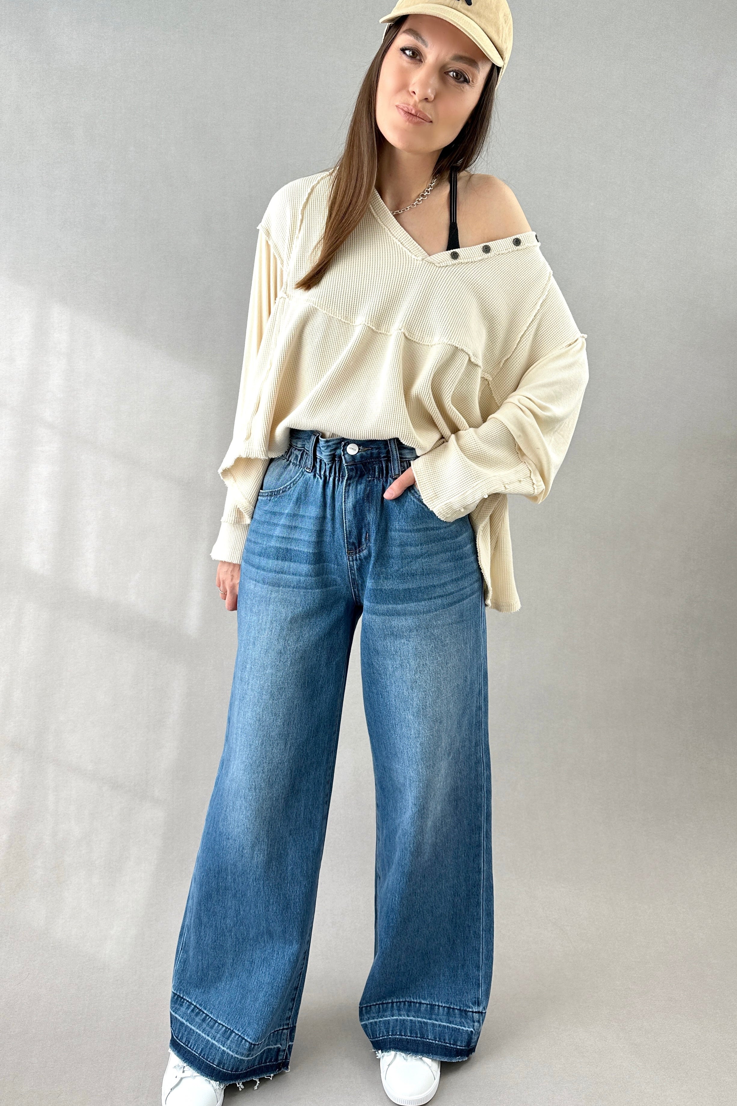 The Clover Wide-Leg Jeans - alldeserved.com