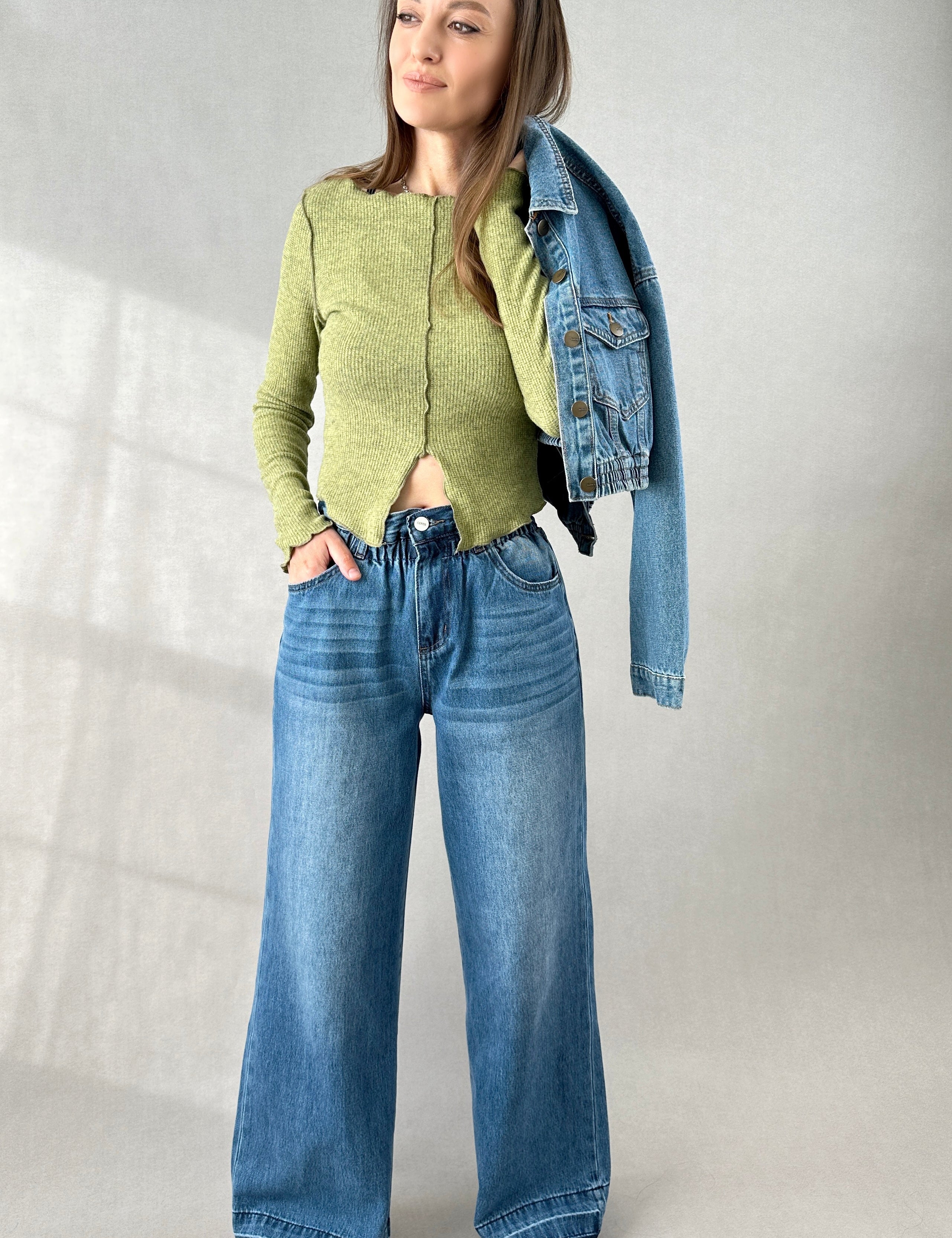 The Clover Wide-Leg Jeans - alldeserved.com
