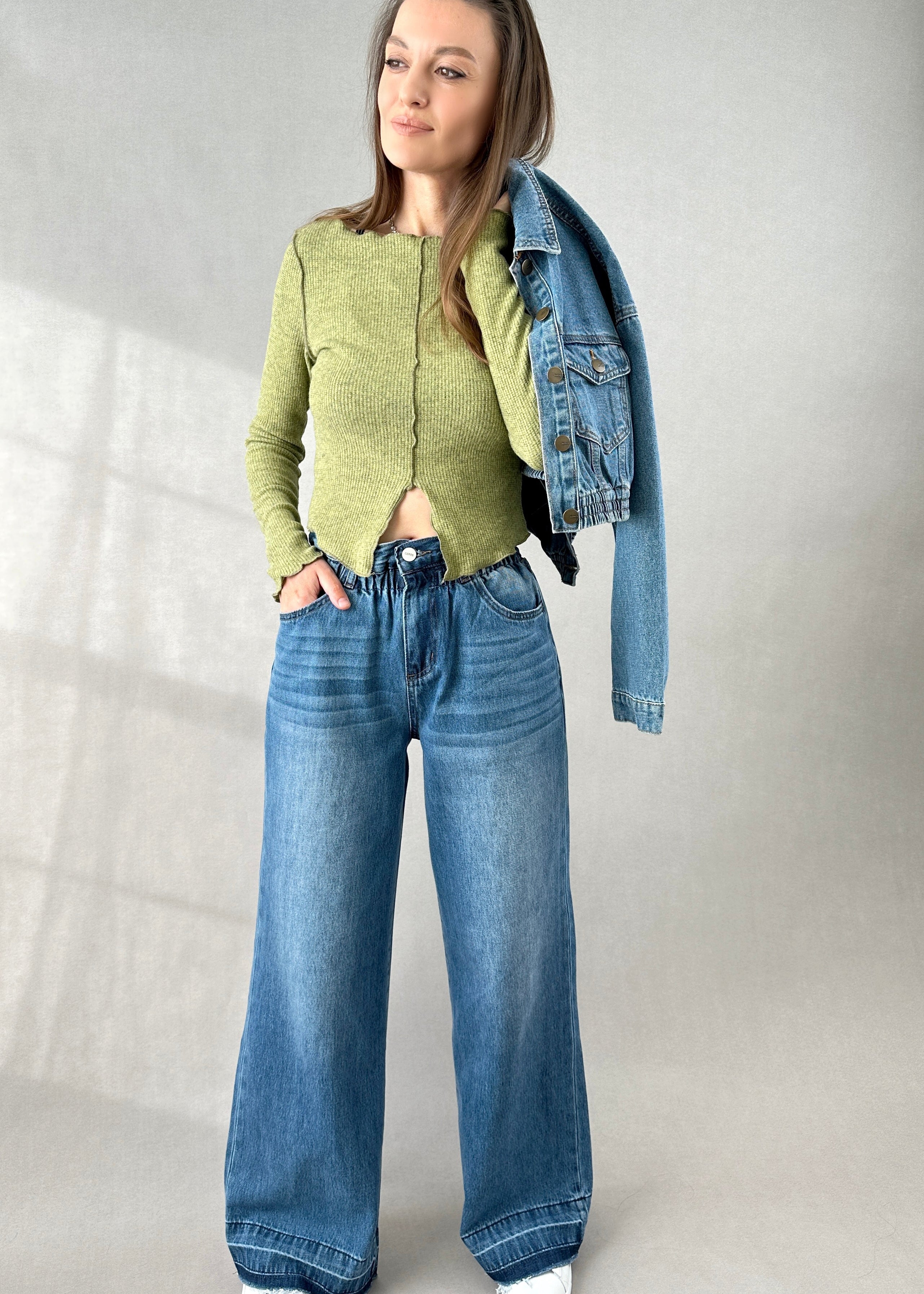 The Clover Wide-Leg Jeans - alldeserved.com