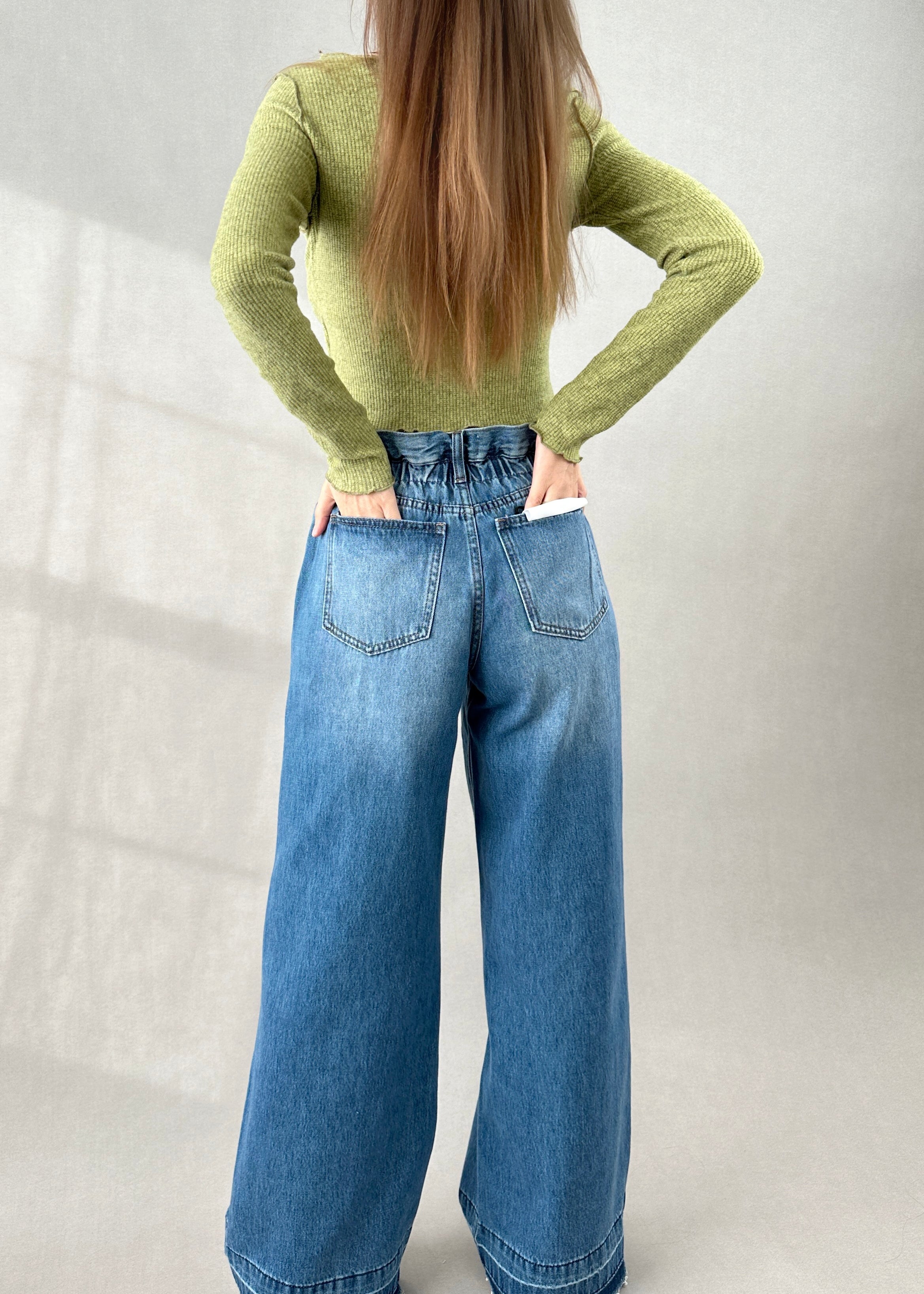 The Clover Wide-Leg Jeans - alldeserved.com