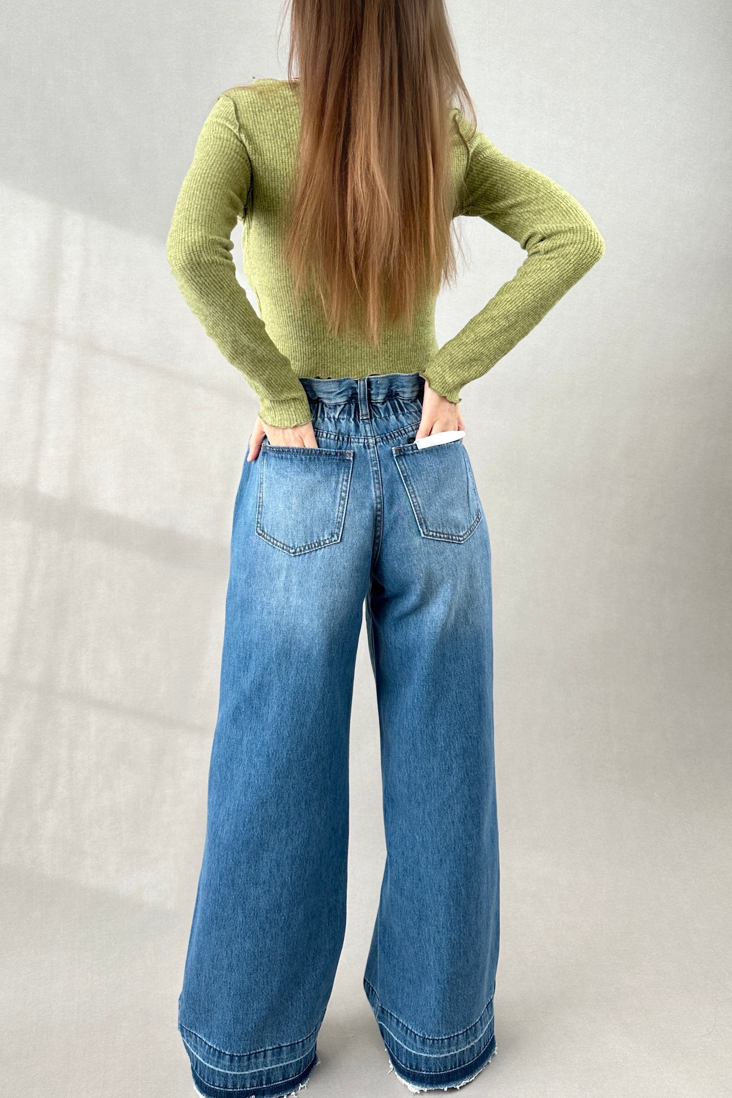 The Clover Wide-Leg Jeans - alldeserved.com