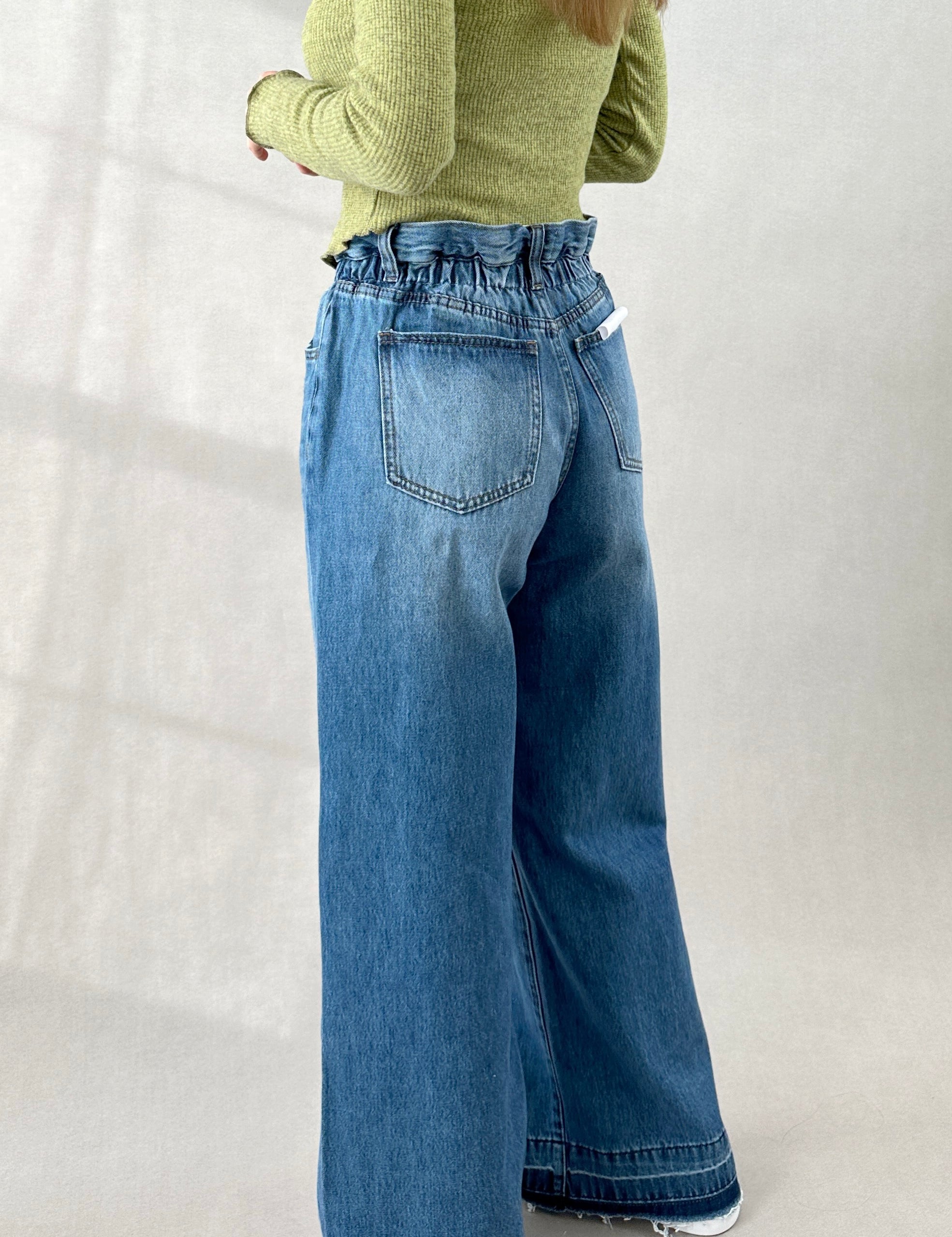The Clover Wide-Leg Jeans - alldeserved.com