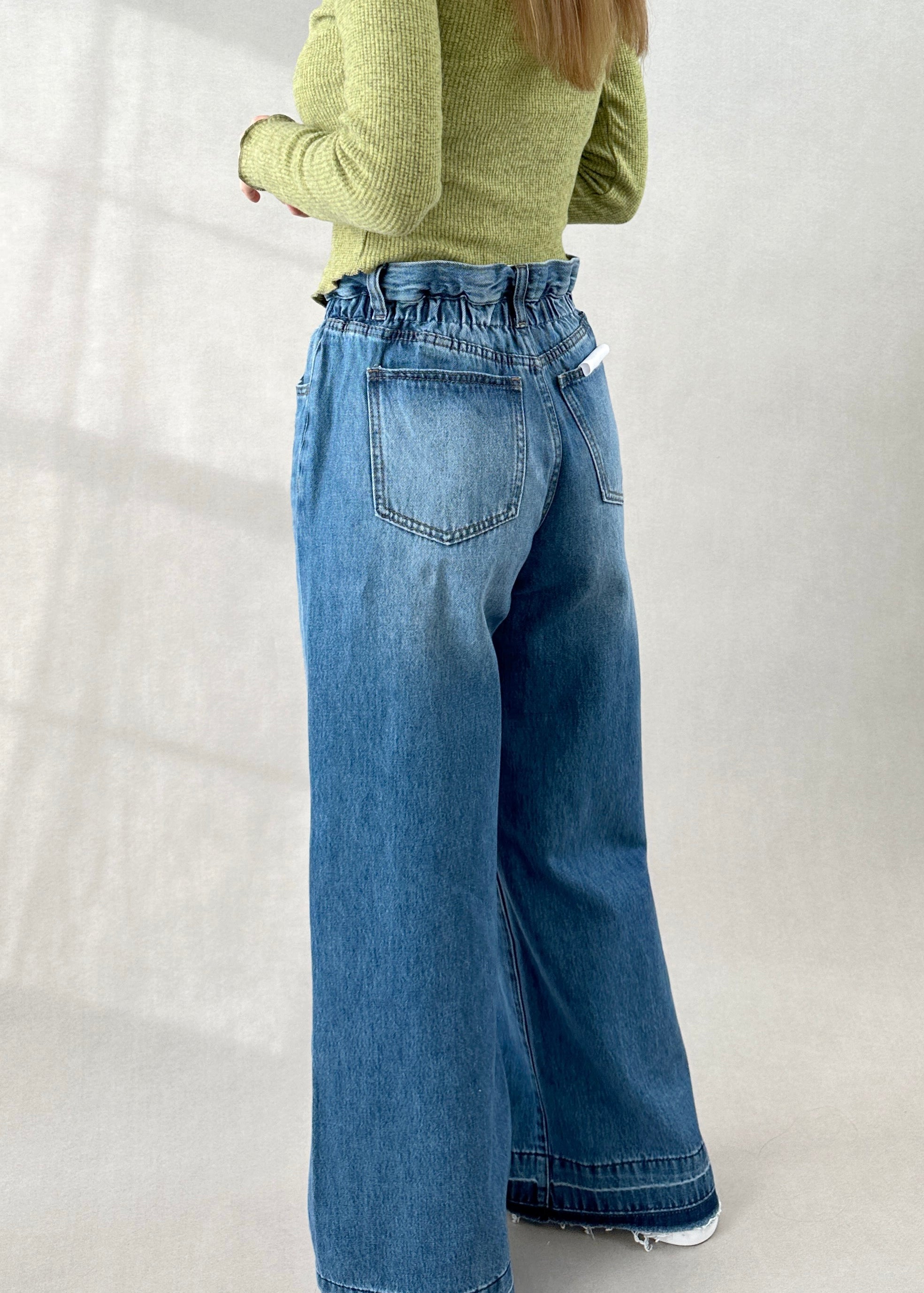 The Clover Wide-Leg Jeans - alldeserved.com