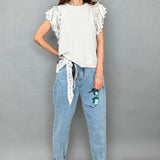 Pony Boyfriend's Jeans - alldeserved.com