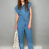 NYC Denim Jumpsuit - alldeserved.com