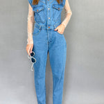 NYC Denim Jumpsuit - alldeserved.com