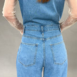 NYC Denim Jumpsuit - alldeserved.com