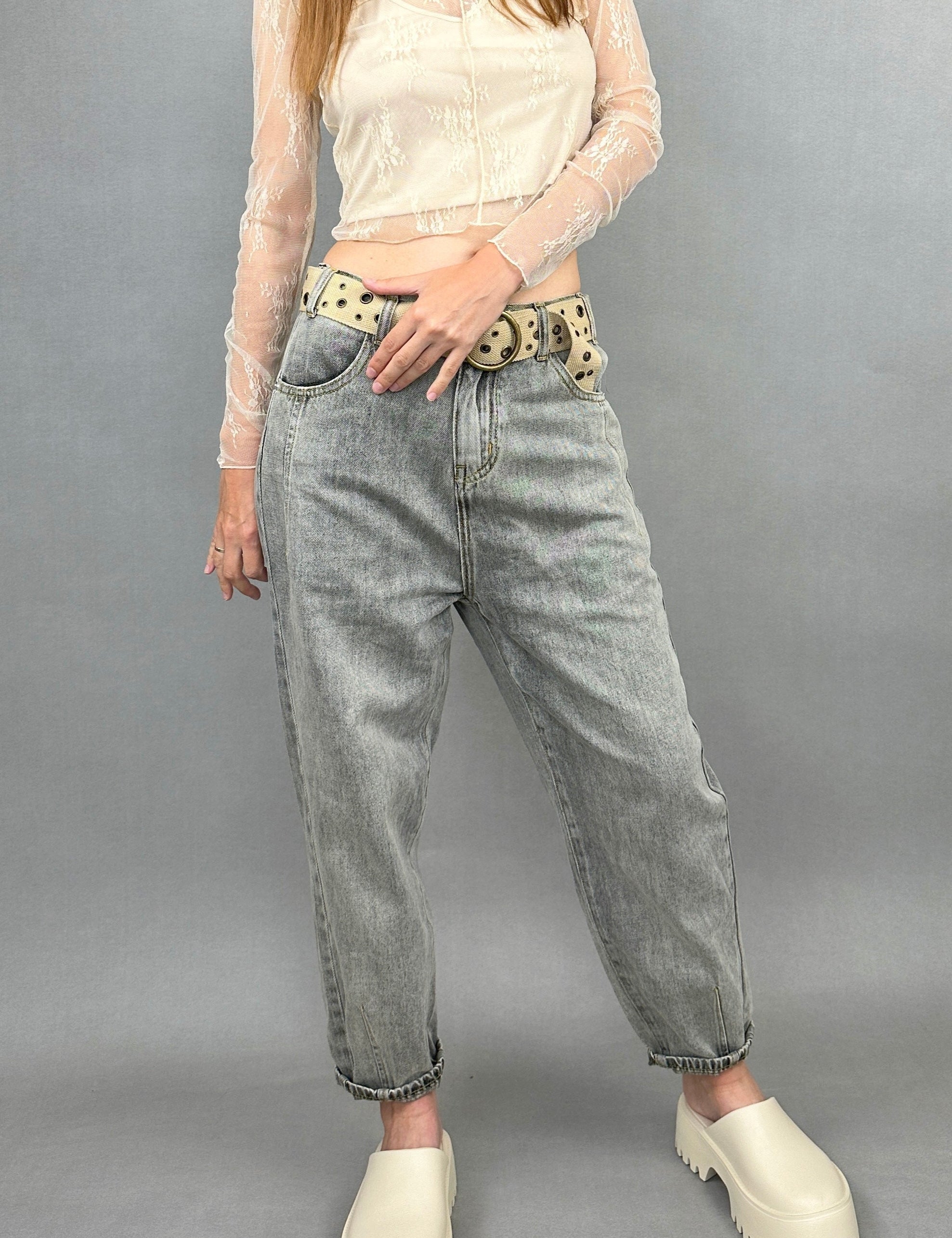 Pony Boyfriend's Jeans - alldeserved.com