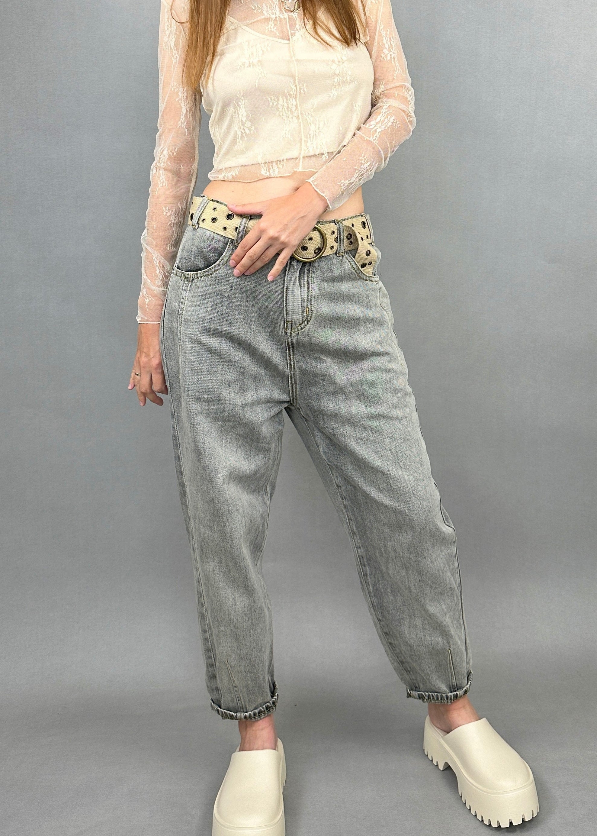 Pony Boyfriend's Jeans - alldeserved.com