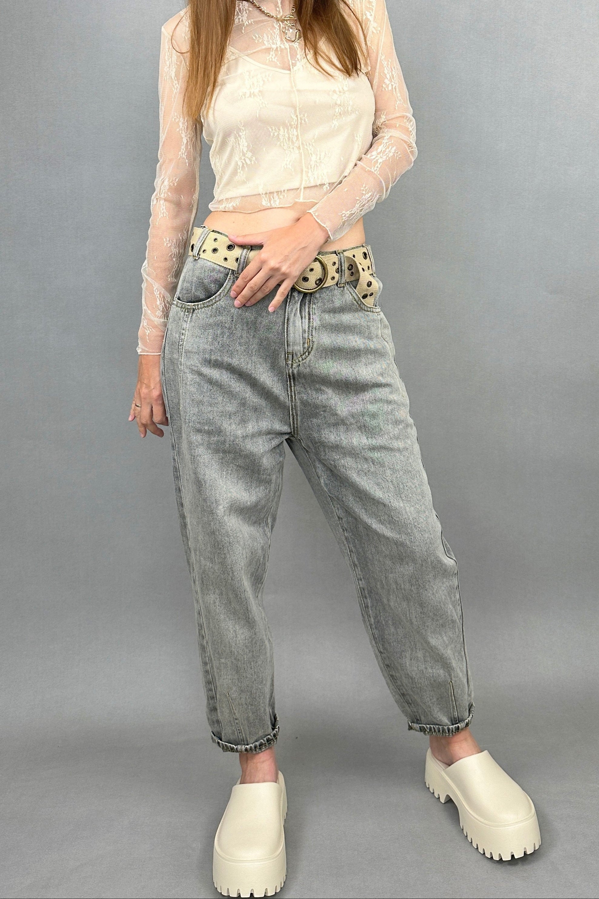 Pony Boyfriend's Jeans - alldeserved.com