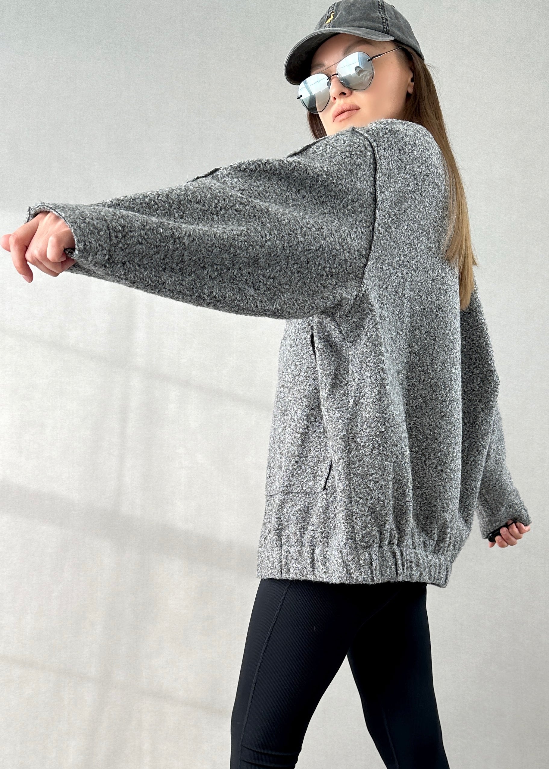 Petite Brushed Bomber Jacket - alldeserved.com