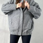 Petite Brushed Bomber Jacket - alldeserved.com