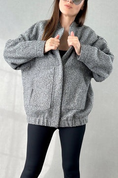 Petite Brushed Bomber Jacket - alldeserved.com