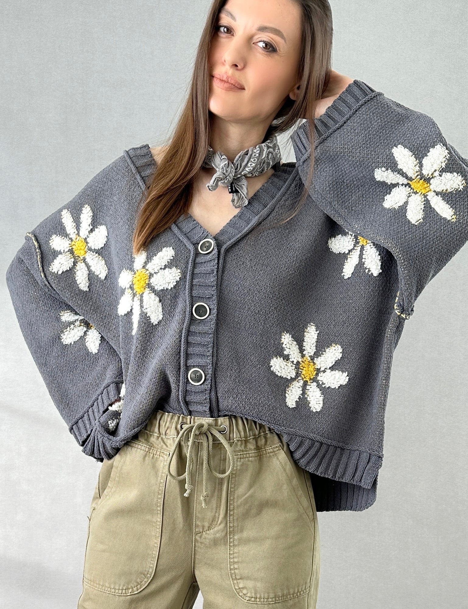 Alexis Floral Cardi - alldeserved.com