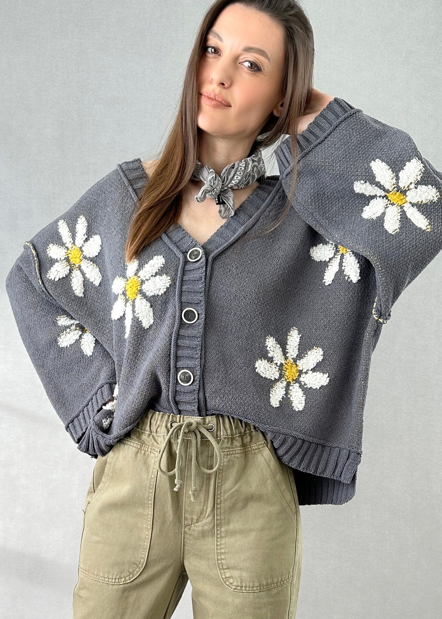 Alexis Floral Cardi - alldeserved.com