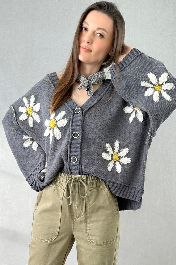 Alexis Floral Cardi - alldeserved.com