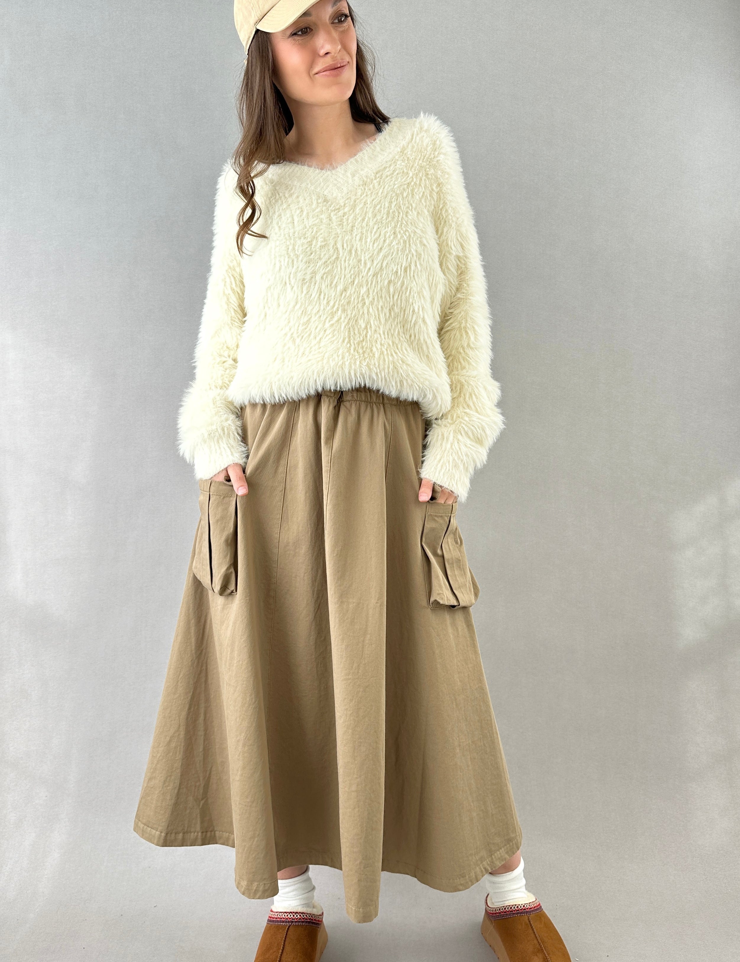 Margo Cargo Maxi Skirt - alldeserved.com