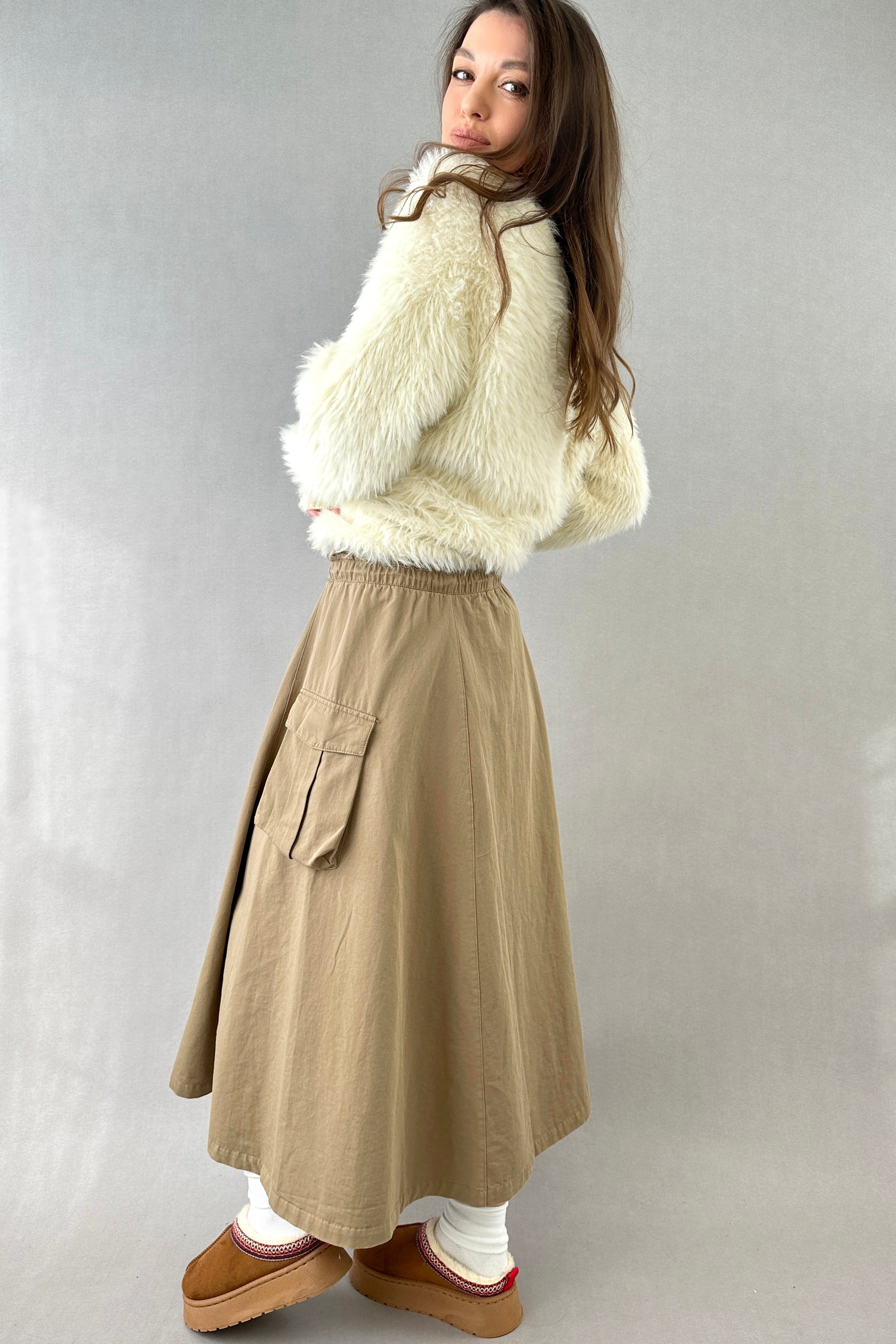 Margo Cargo Maxi Skirt - alldeserved.com