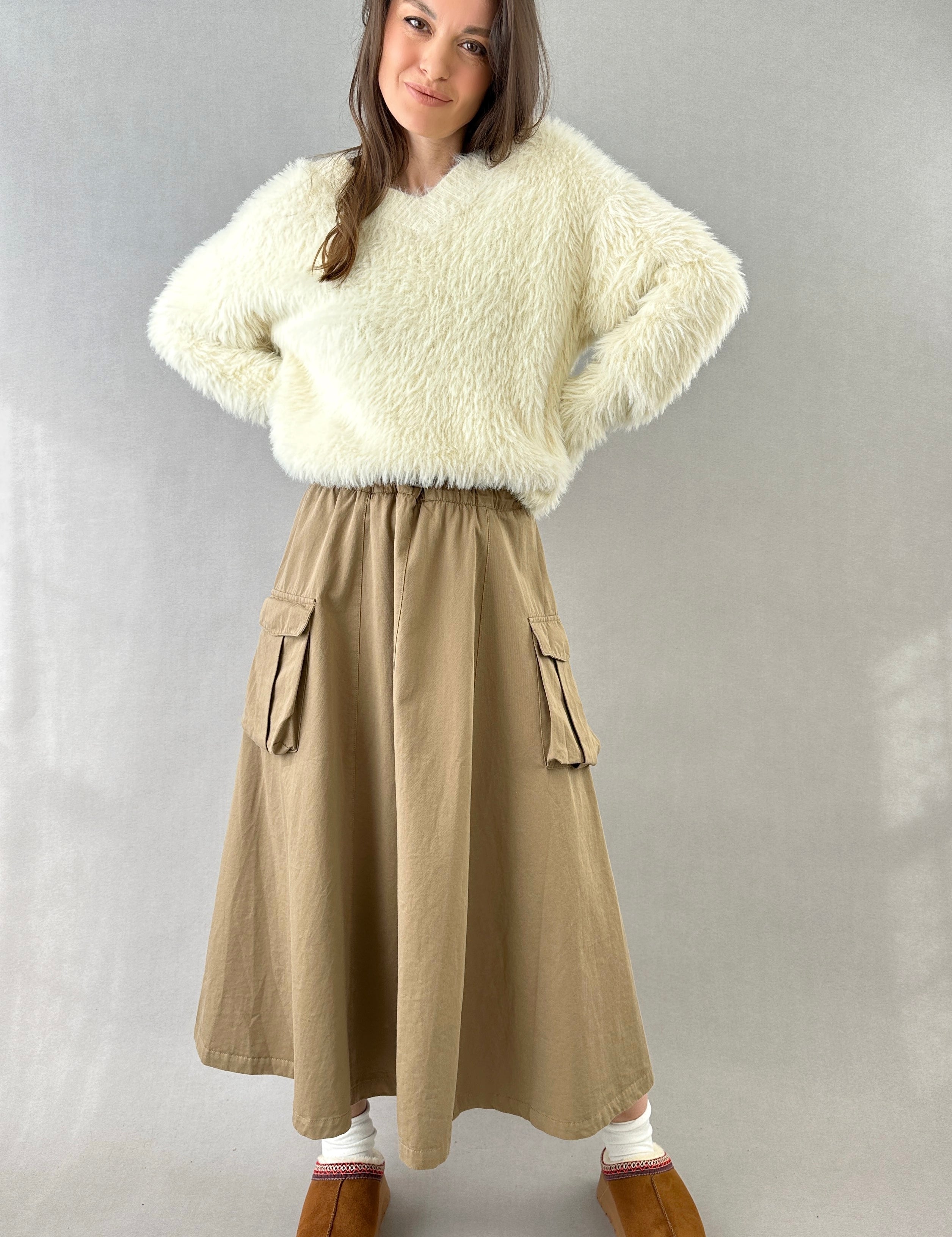 Margo Cargo Maxi Skirt - alldeserved.com