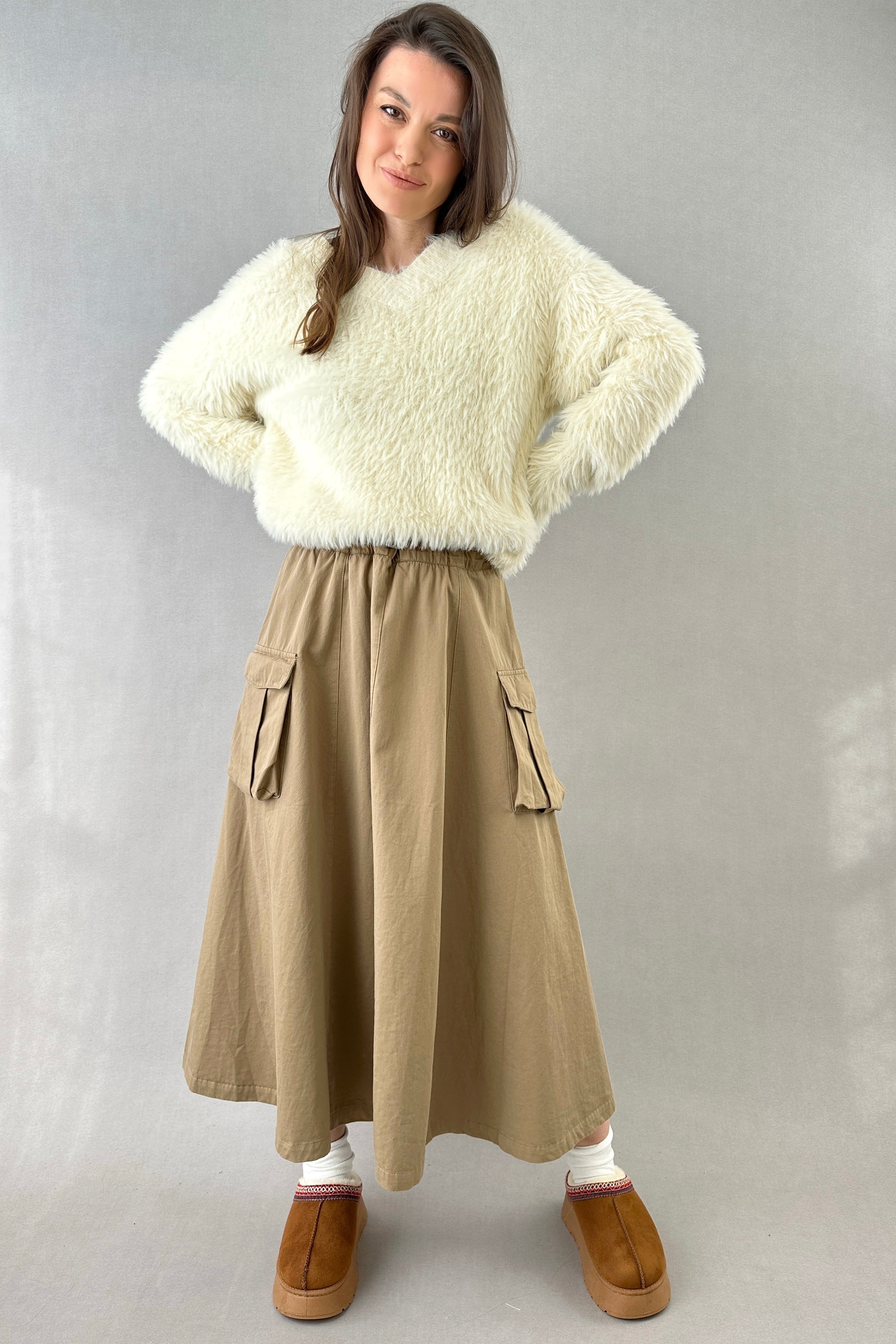 Margo Cargo Maxi Skirt - alldeserved.com