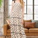 Aston Beige Polka Dot Smocked Bodice Midi Dress - alldeserved.com