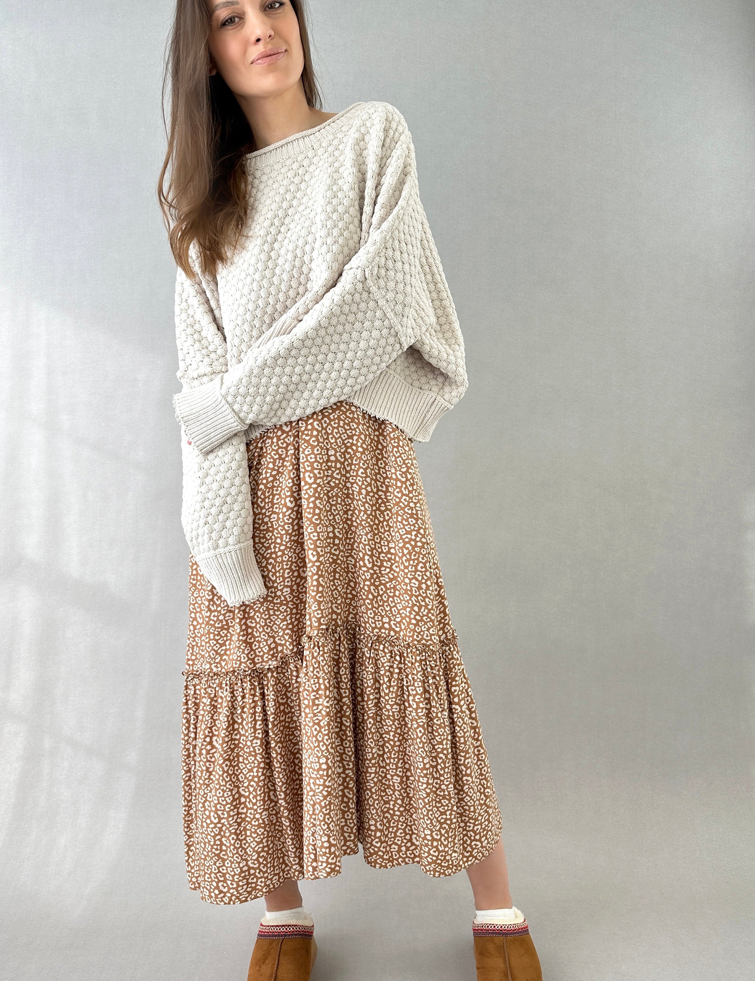 The Street Oversized Ribbed Sweater - alldeserved.com