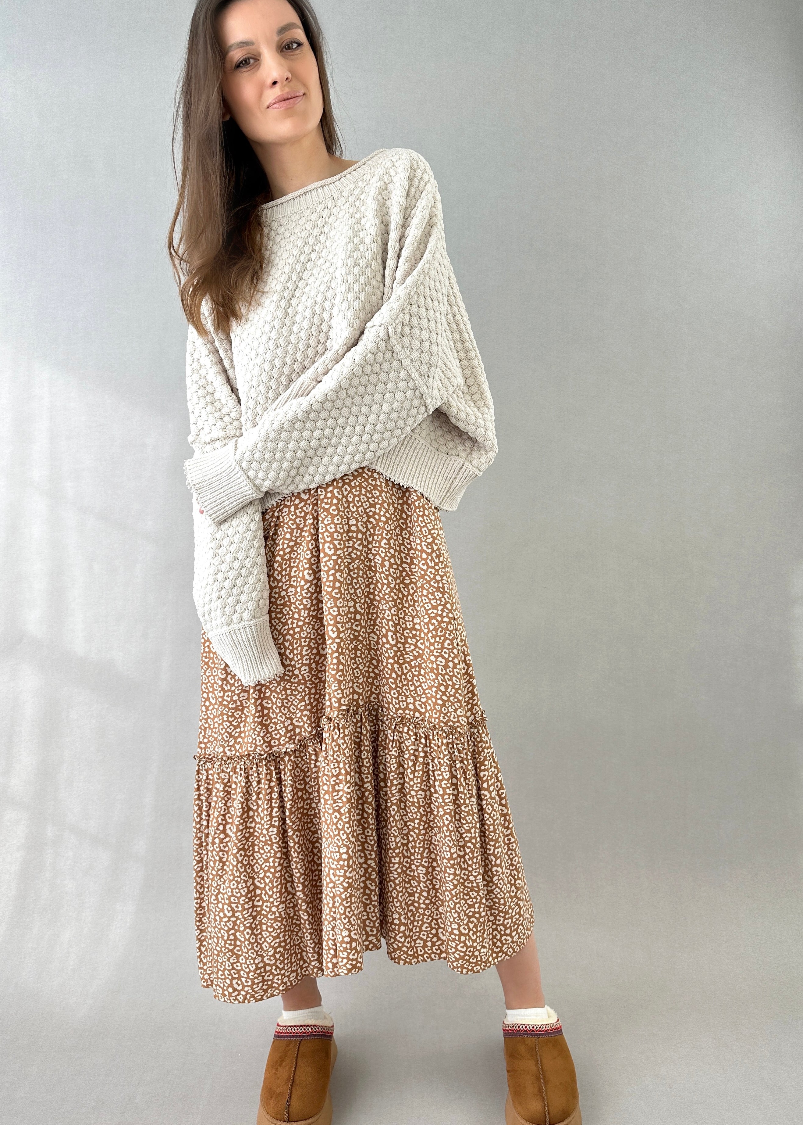 The Street Oversized Ribbed Sweater - alldeserved.com