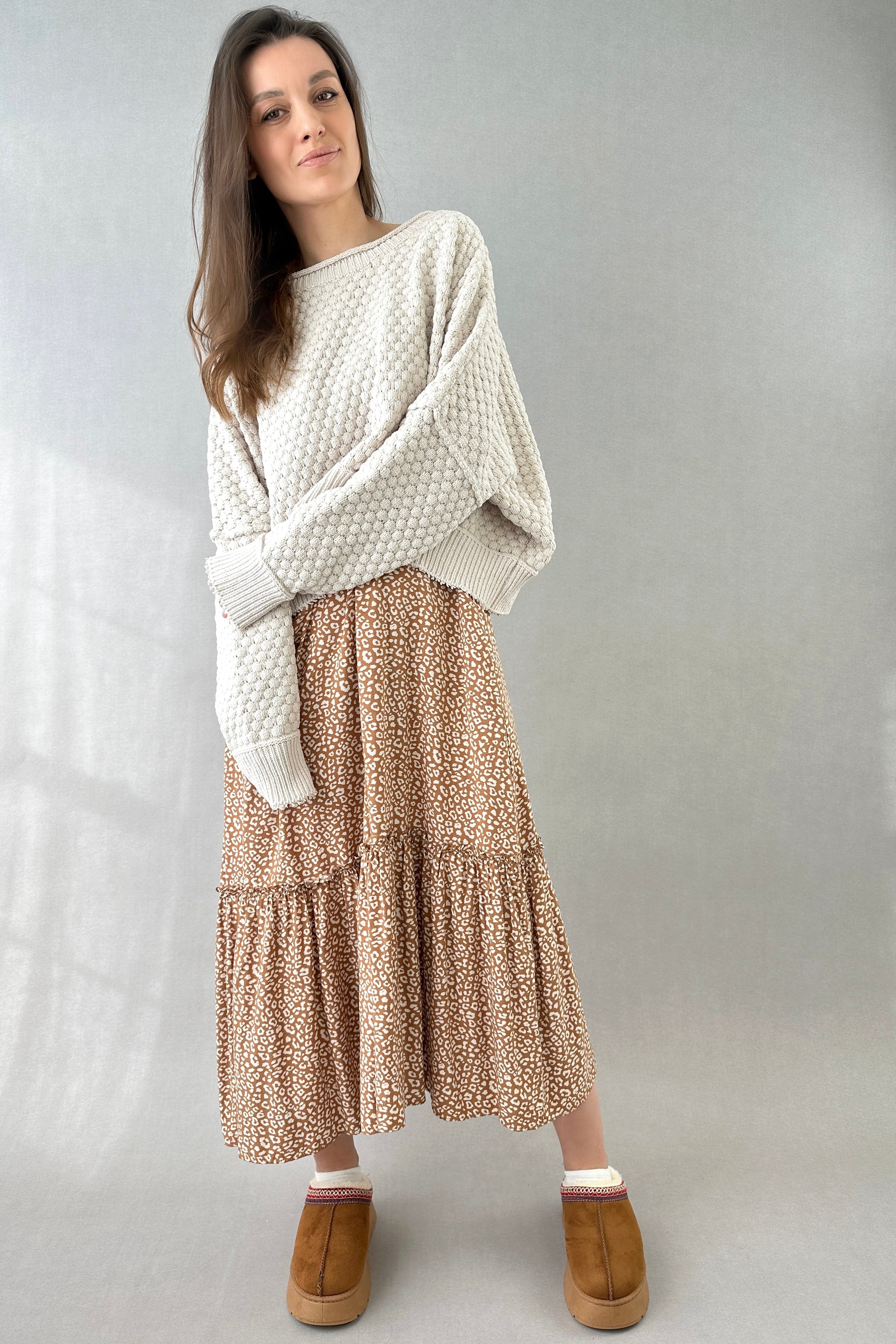 The Street Oversized Ribbed Sweater - alldeserved.com