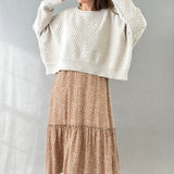 The Street Oversized Ribbed Sweater - alldeserved.com