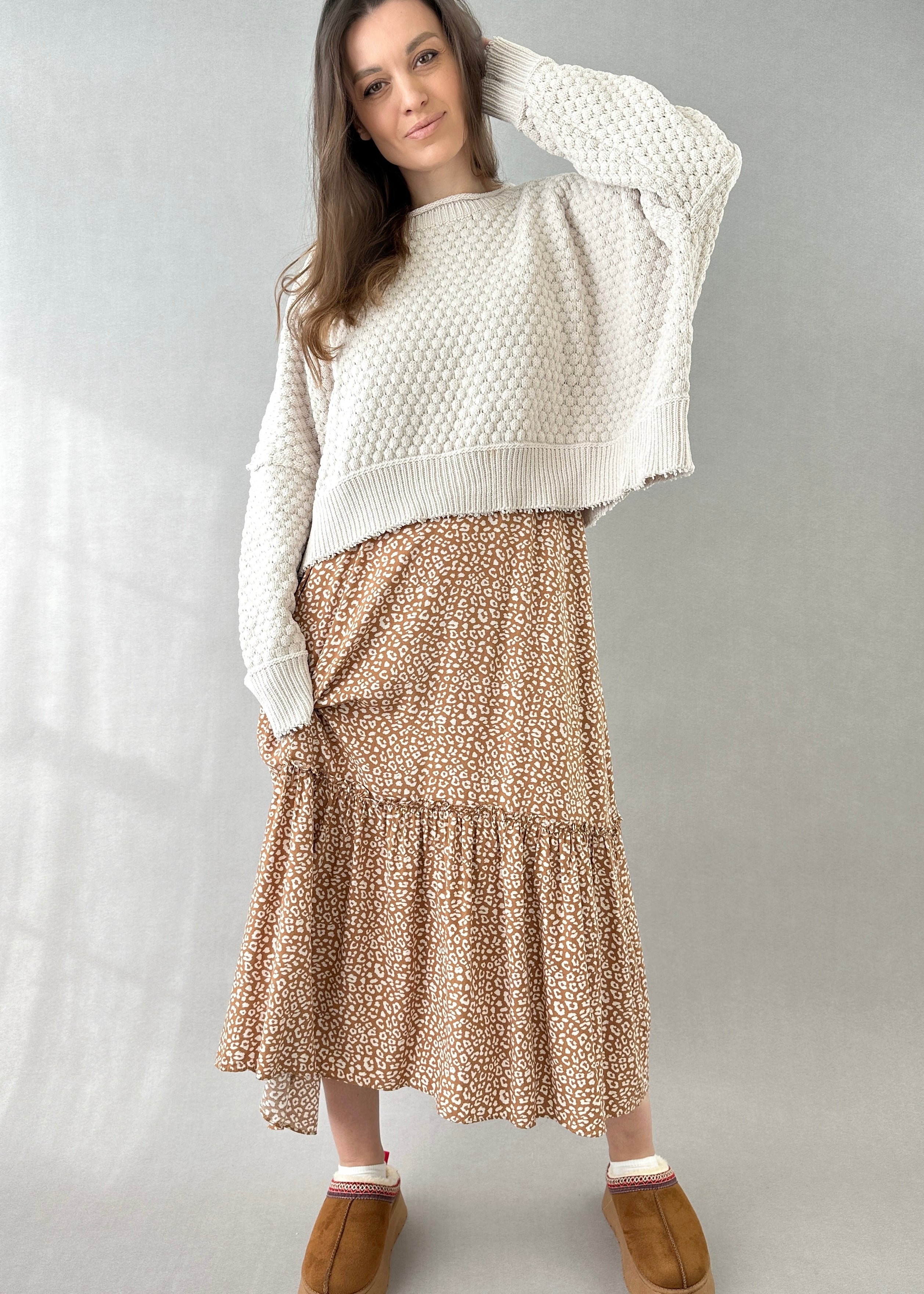 The Street Oversized Ribbed Sweater - alldeserved.com