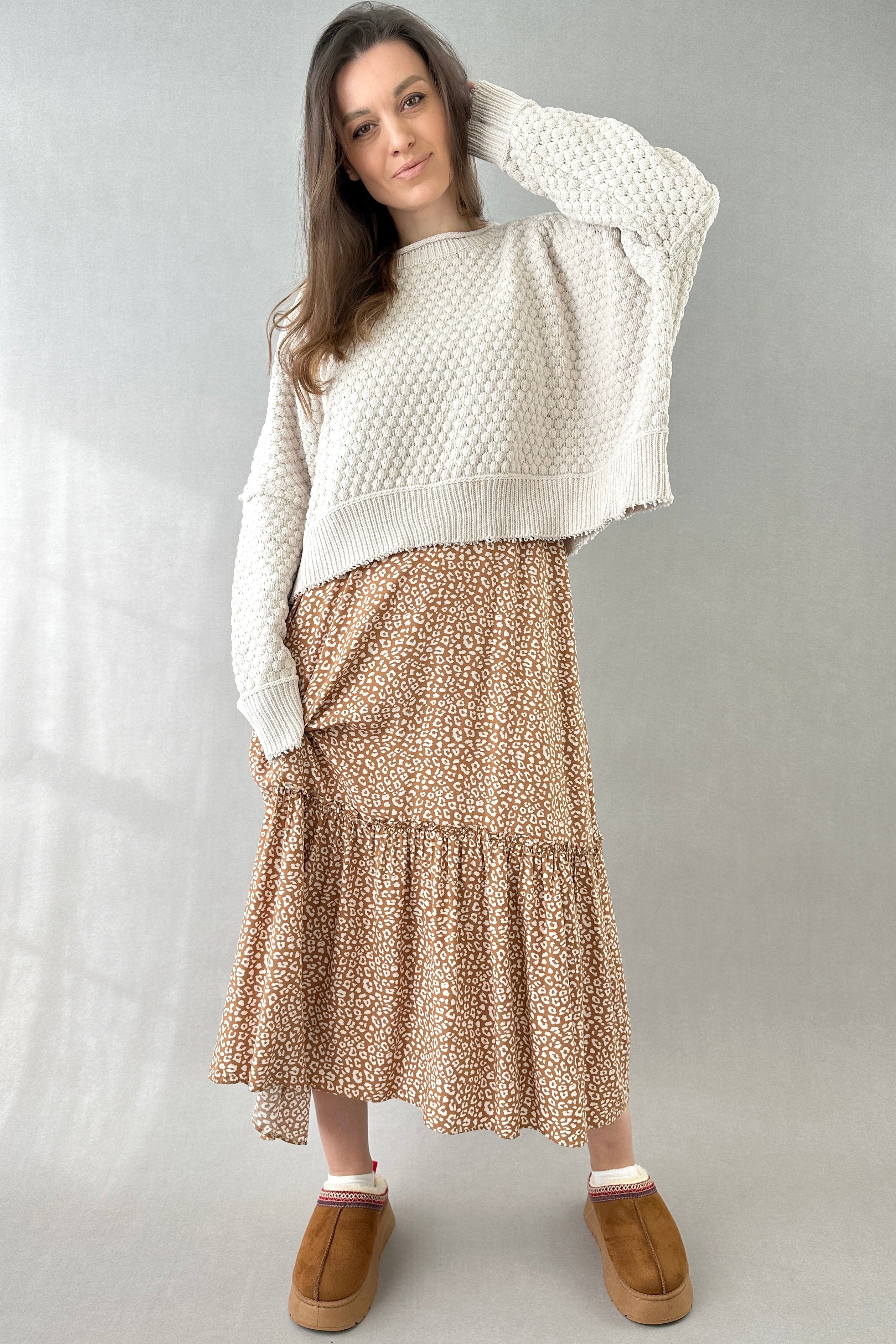 The Street Oversized Ribbed Sweater - alldeserved.com