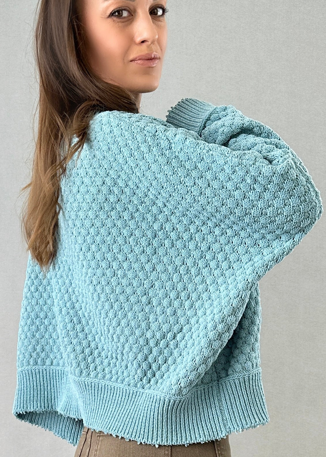 The Street Oversized Ribbed Sweater - alldeserved.com