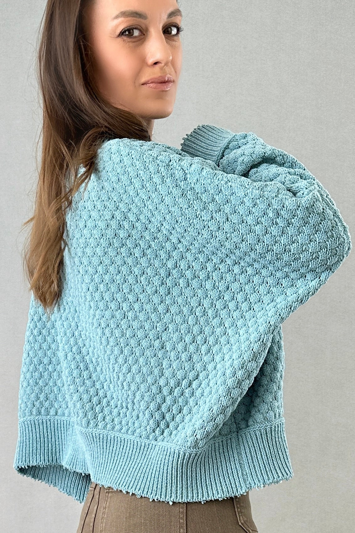 The Street Oversized Ribbed Sweater - alldeserved.com