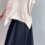 Trinity Flowy Oversized Top - back view