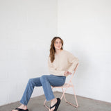 Hailey Button Down Cardigan - Natural