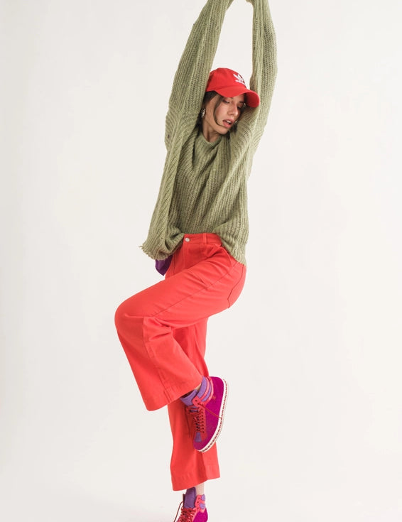 COZY Distressed Loose Pullover Sweater - alldeserved.com