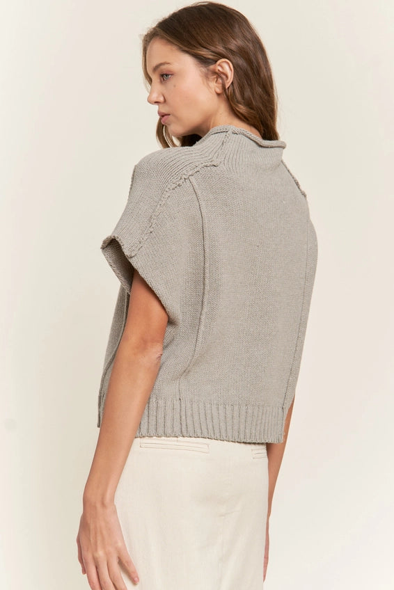 Freya Short Sleeve Sweater - alldeserved.com